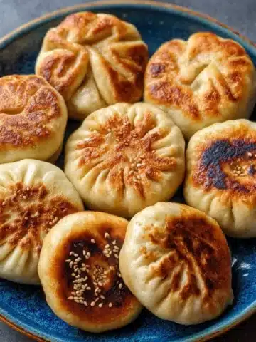 Vegan Pan-Fried Buns (Sheng Jian Bao, 生煎包)
