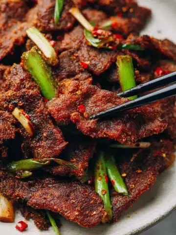 4-Ingredient Sichuan Crispy Beef