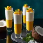Mango Coconut Panna Cotta