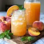 Refreshing Peach Lemonade