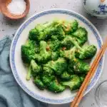 Steamed Enoki Mushrooms