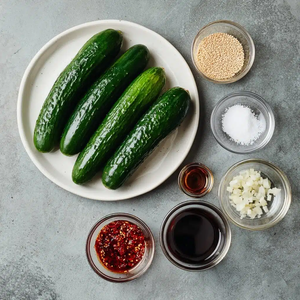 Spicy Cucumber Salad 5 Spicy Cucumber Salad - Recipe Image