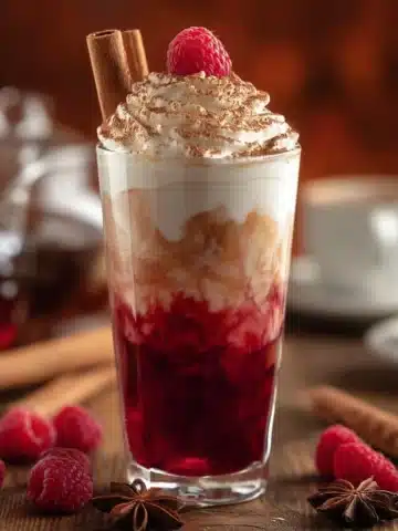 Iced Raspberry Vanilla Chai
