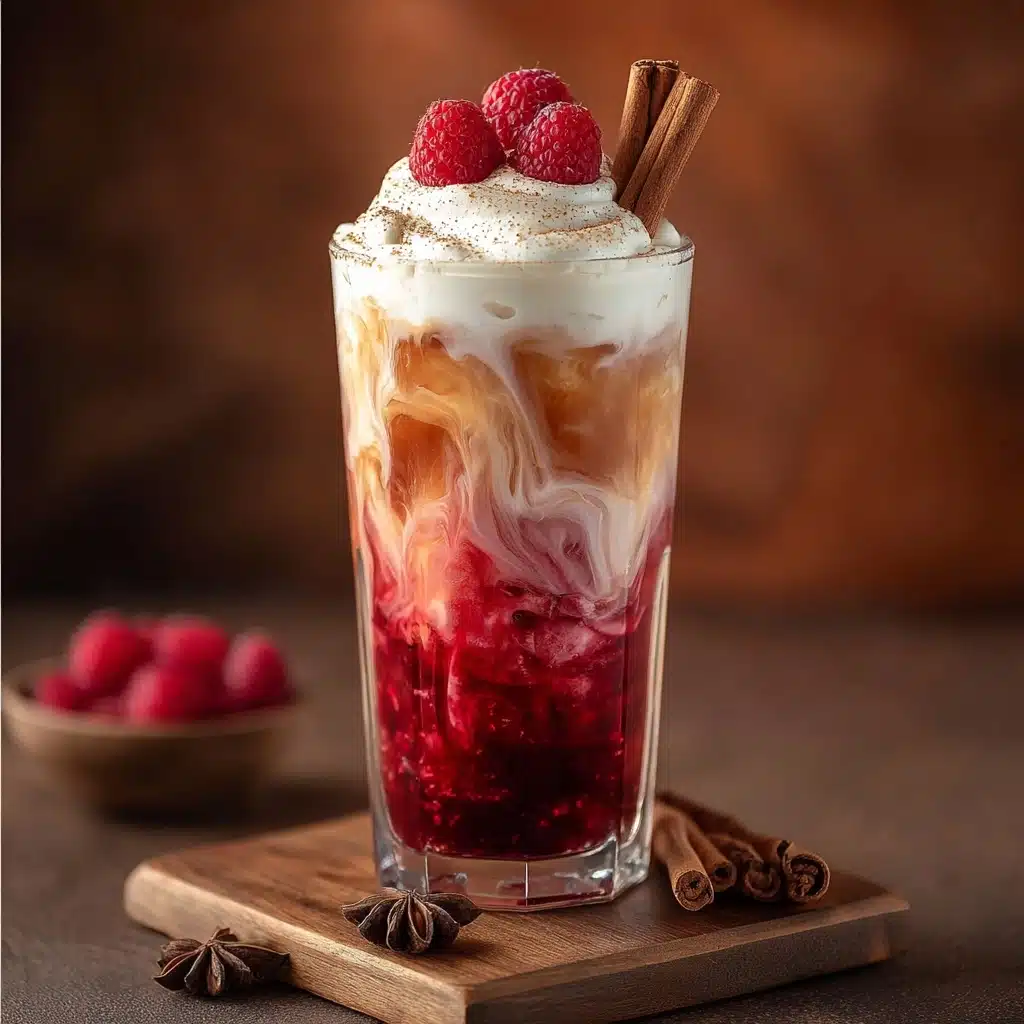 Iced Raspberry Vanilla Chai 4 Iced Raspberry Vanilla Chai - Recipe Image