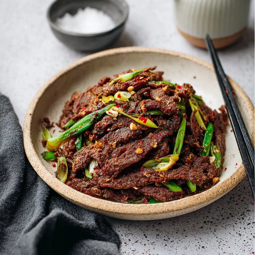 4-Ingredient Sichuan Crispy Beef 4 4-Ingredient Sichuan Crispy Beef - Recipe Image