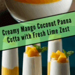 Mango Coconut Panna Cotta