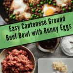 Cantonese Ground Beef Rice and Eggs
