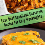 Beef Enchilada Casserole Recipe