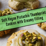 Vegan Pistachio Thumbprint Cookies