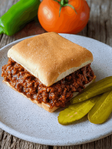 Slow Cooker Sloppy Joes Recipe