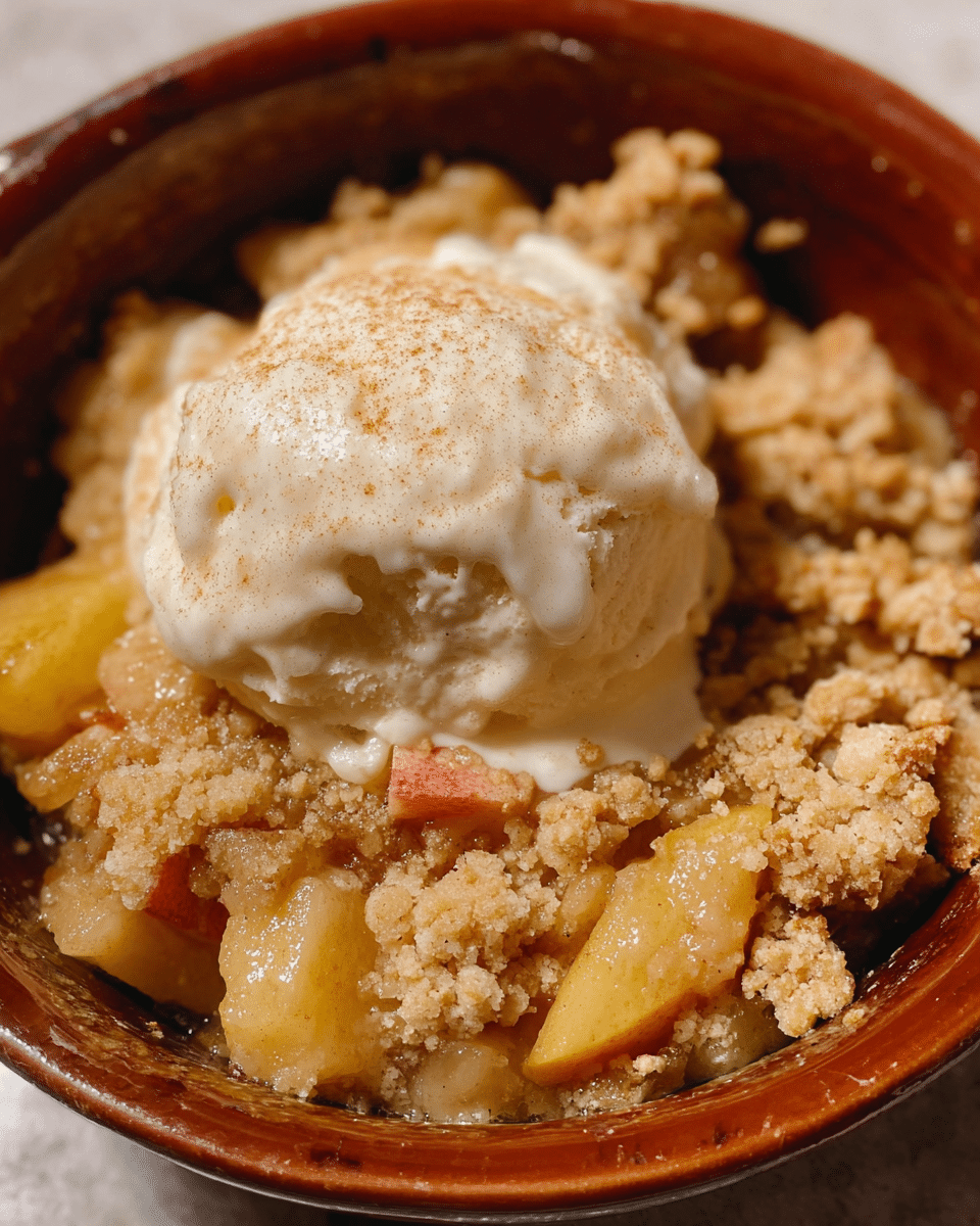 Apple Crumble (Single Serving)  - Recipe Image