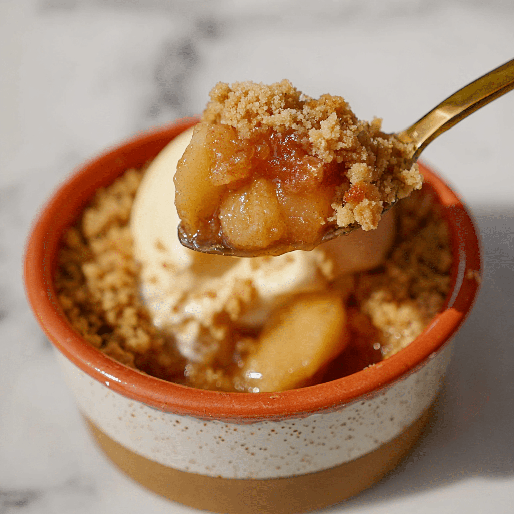 Apple Crumble (Single Serving)  - Recipe Image