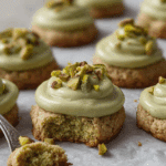 Vegan Pistachio Thumbprint Cookies