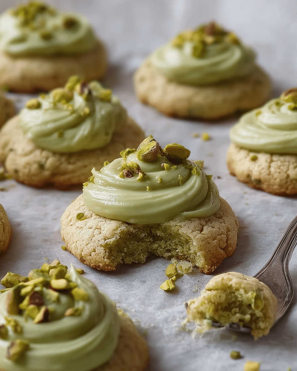 Vegan Pistachio Thumbprint Cookies  - Recipe Image