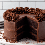 One-Bowl Chocolate Fudge Cake (SO Moist!)