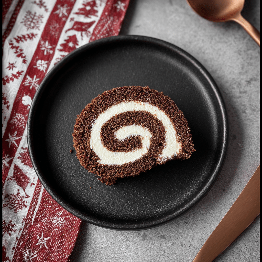 Holiday Yule Log Cake