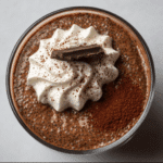 High Protein Chocolate Chia Pudding