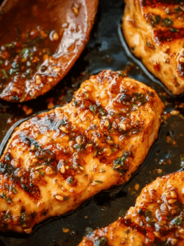 Maple Mustard Glazed Chicken Recipe
