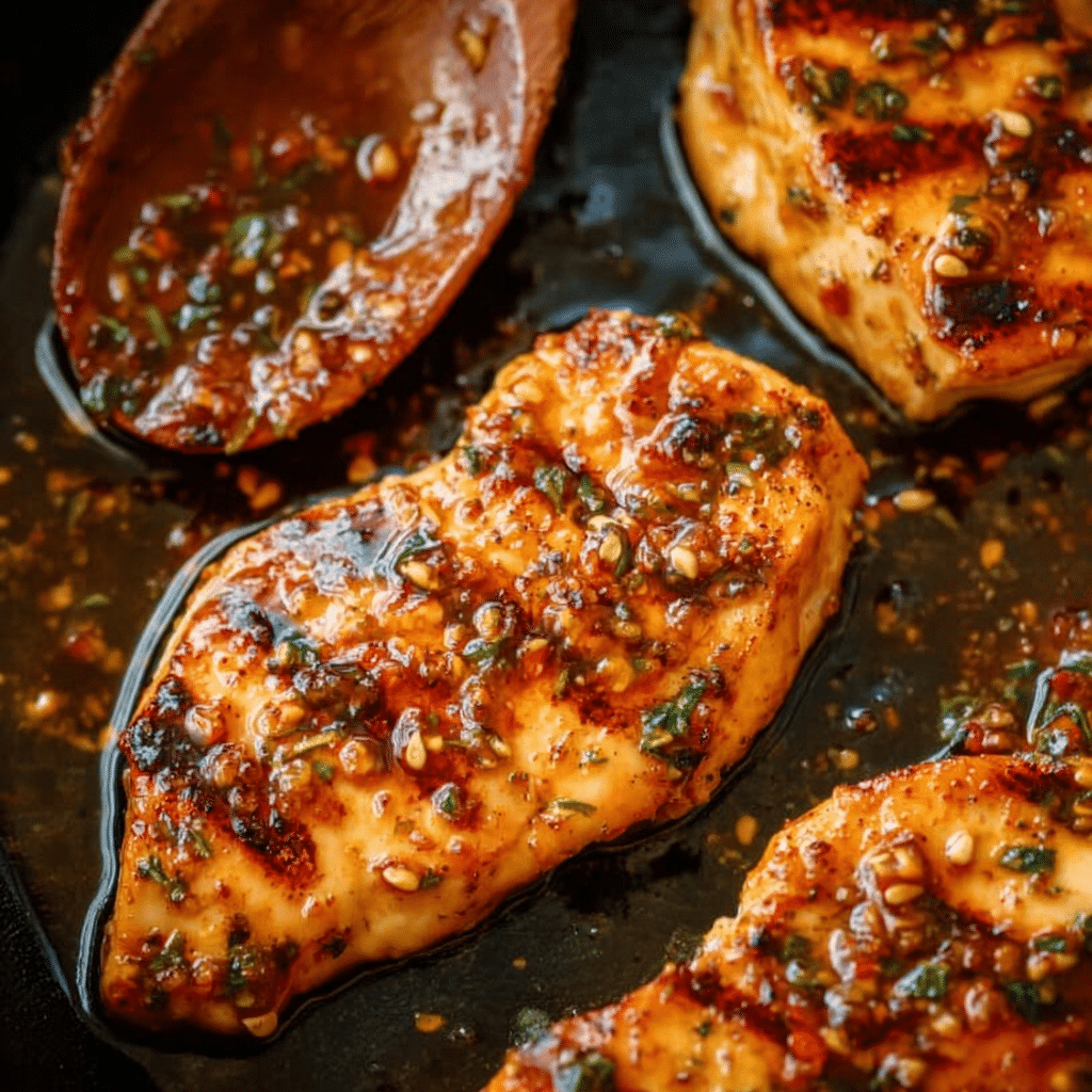 Maple Mustard Glazed Chicken Recipe - Recipe Image