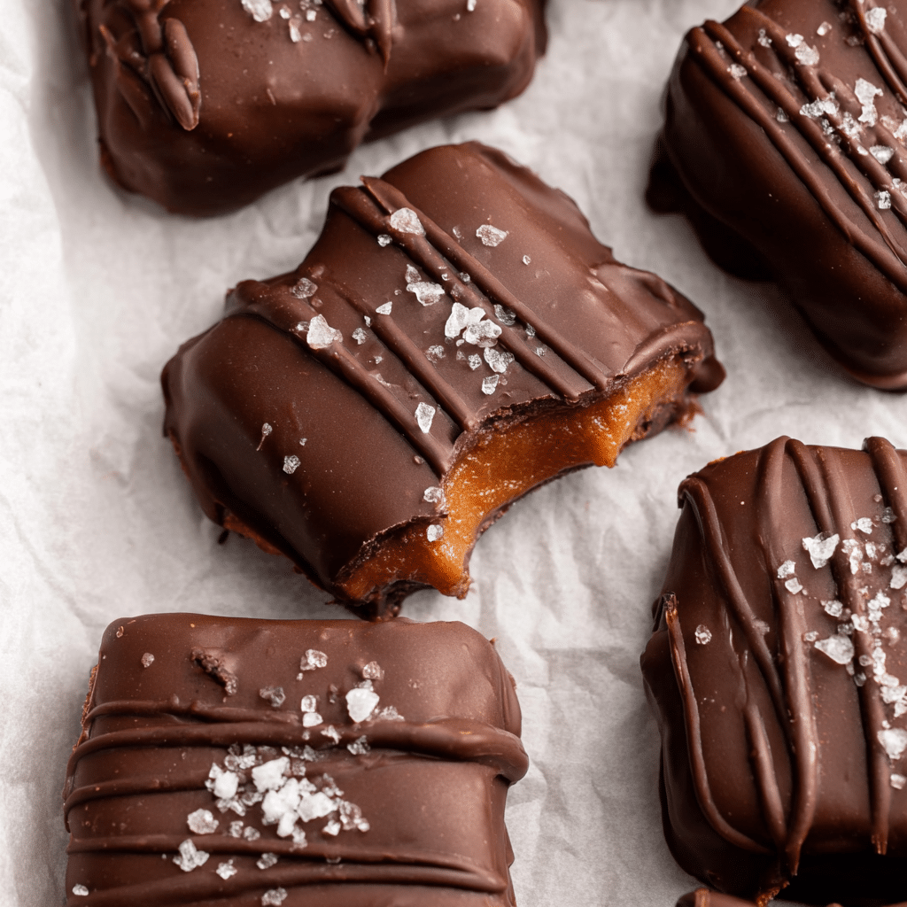 4 Ingredient Date Caramels  - Recipe Image