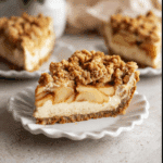 Apple Crumble Cheesecake
