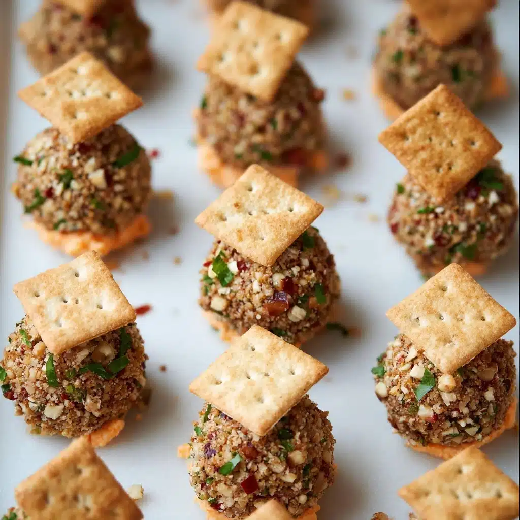 Mini Pimento Cheese Balls 4 Mini Pimento Cheese Balls - Recipe Image