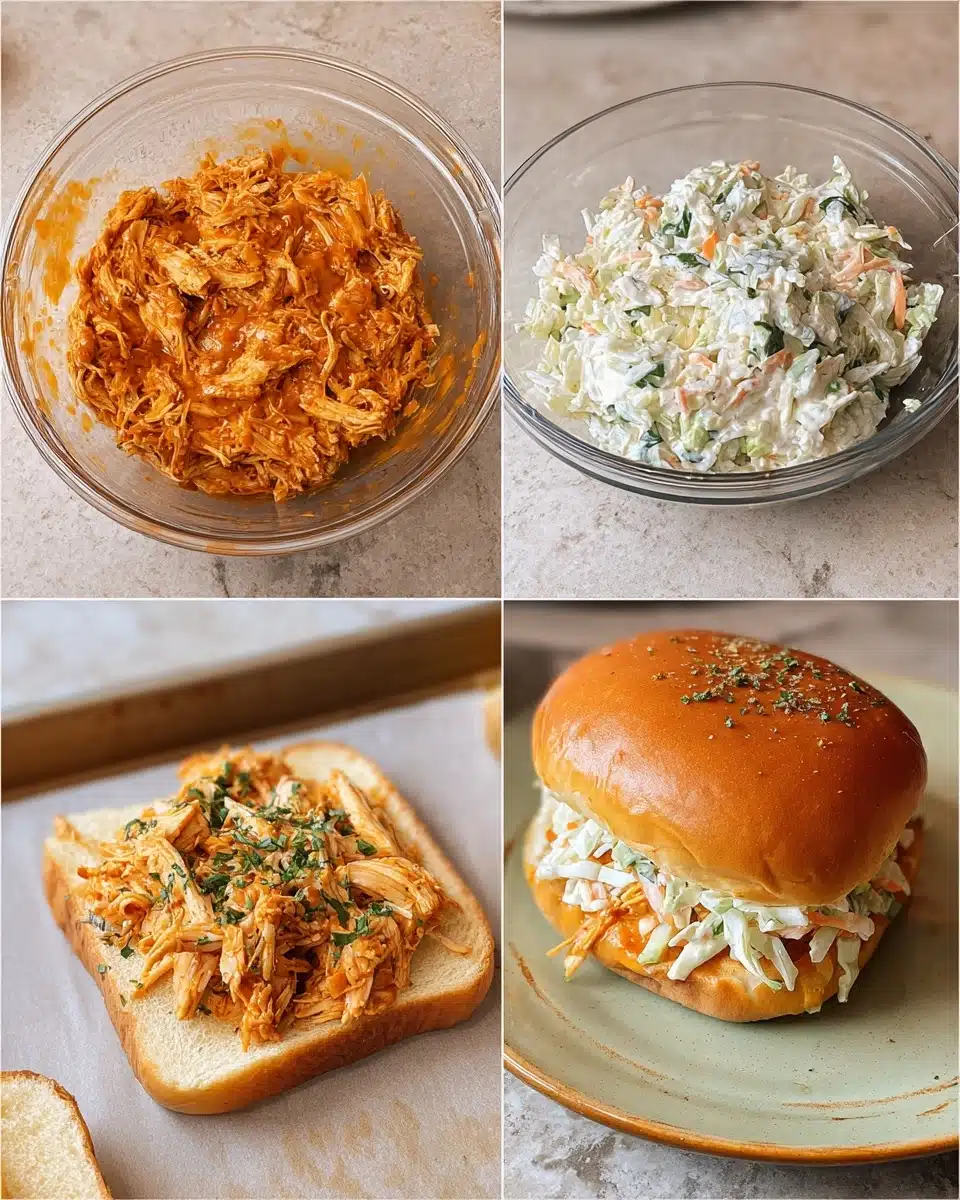 Buffalo Chicken Sliders 5 Buffalo Chicken Sliders - Recipe Image