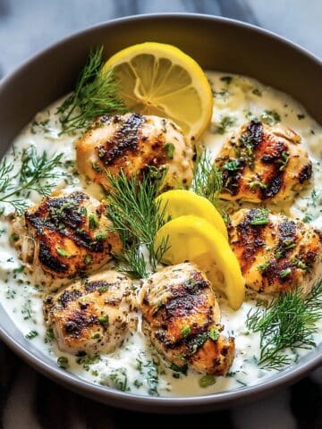 Lemon-Dill Chicken Bowls Recipe