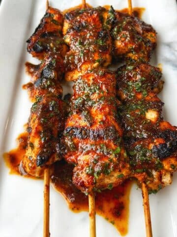 Buffalo Ranch Chicken Skewers Recipe
