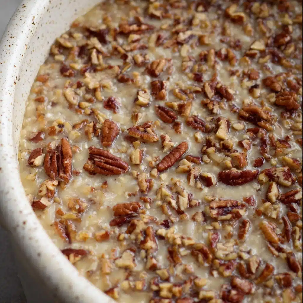 Bourbon Pecan Pie Bars  - Recipe Image