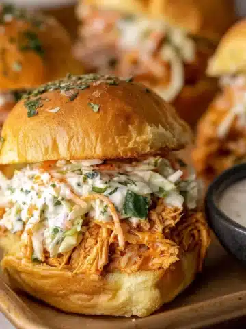 Buffalo Chicken Sliders