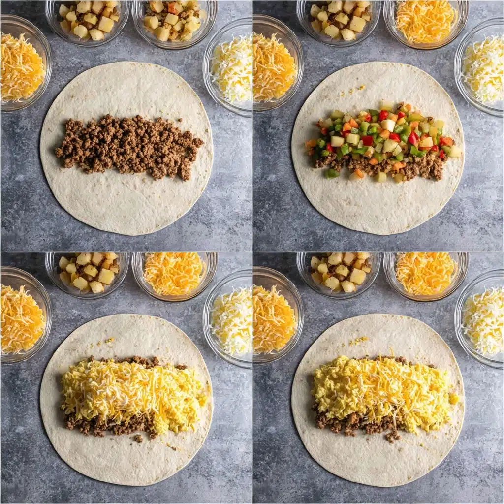 Freezer Breakfast Burritos 5 Freezer Breakfast Burritos - Recipe Image