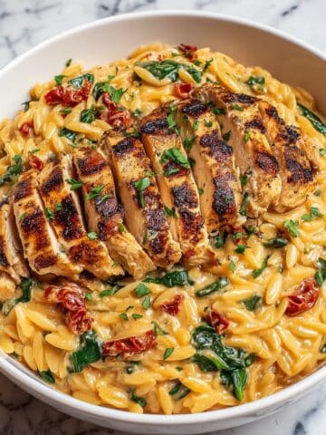 Creamy Tuscan Chicken Orzo Recipe