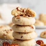 Creamy Pecan Shortbread Cookies Recipe