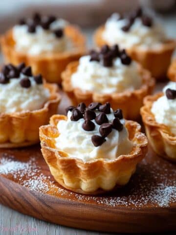 Mini Cannoli Cups Recipe