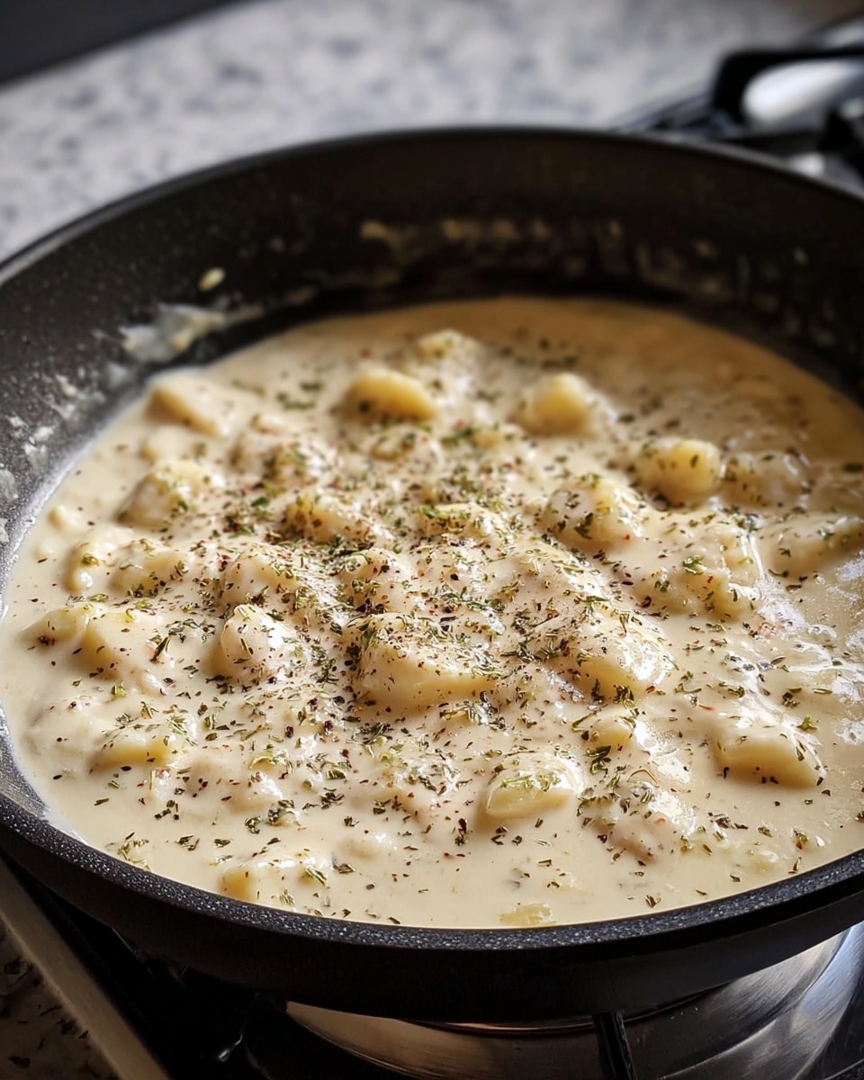 A bowl filled with about fifteen grilled chicken pieces that are golden brown with dark char marks, sitting in a creamy white sauce that looks thick and smooth. The chicken pieces are sprinkled with small green herb flakes, giving a fresh touch. A chopstick is holding up two pieces of chicken, with the creamy sauce stretching between them, showing its softness. The bowl is white and placed on a white marbled surface. Photo taken with an iphone --ar 4:5 --v 7