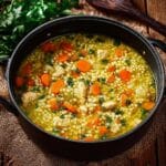 Cold-Fighting Couscous Chicken Soup Recipe