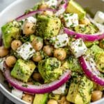 Chickpea Feta Avocado Salad Recipe