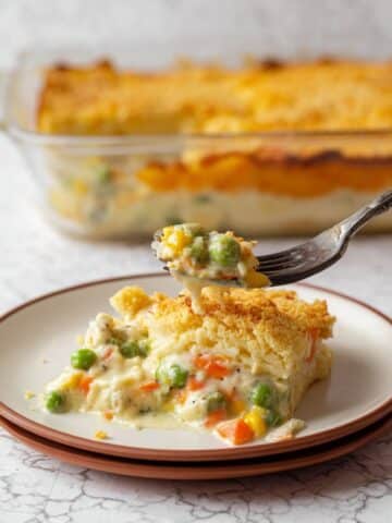 Chicken Pot Pie with Cheddar Bay Biscuits Recipe
