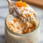 Carrot Cake Overnight Oats Recipe