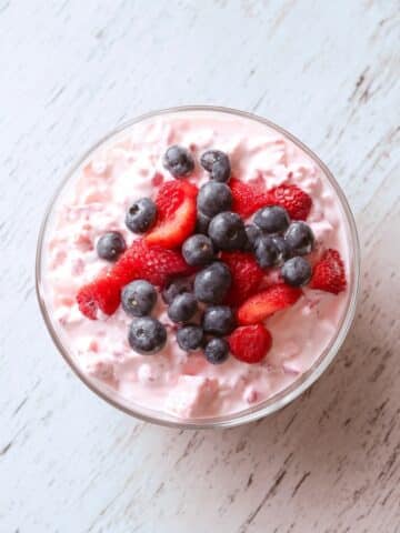 Triple Berry Marshmallow Salad Recipe