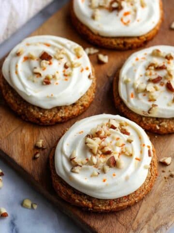 Carrot Cake Cookies with Cream Cheese Frosting Recipe