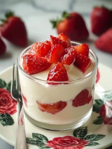 Strawberries with Cream Delight Recipe