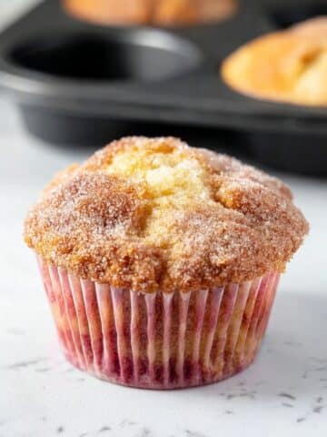 Rhubarb Muffins with Greek Yogurt Recipe