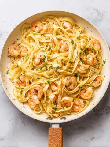 Garlic Butter Shrimp Pasta Recipe