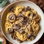 Caramelized Leek and Mushroom Gruyere Pasta Recipe