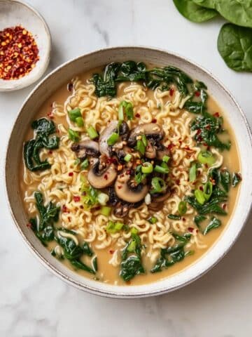 Creamy Mushroom Ramen