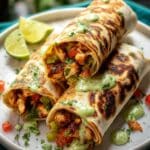 Easy Chipotle Ranch Grilled Chicken Burrito Recipe