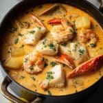 Crab and Shrimp Seafood Bisque Recipe