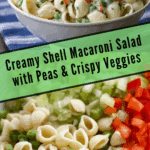 Shell Macaroni Salad with Peas